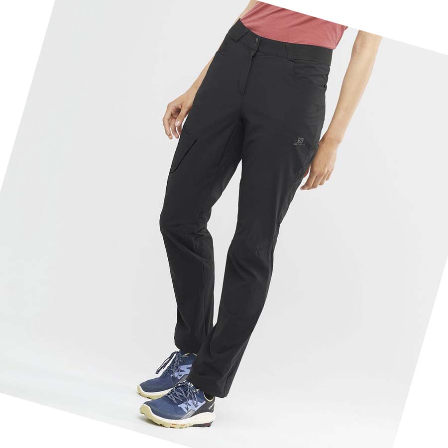 Pantalones Salomon WAYFARER Mujer Negros | MX 2389CTV